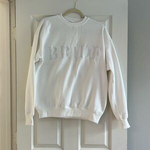 Bride Crew Neck Sweatshirt